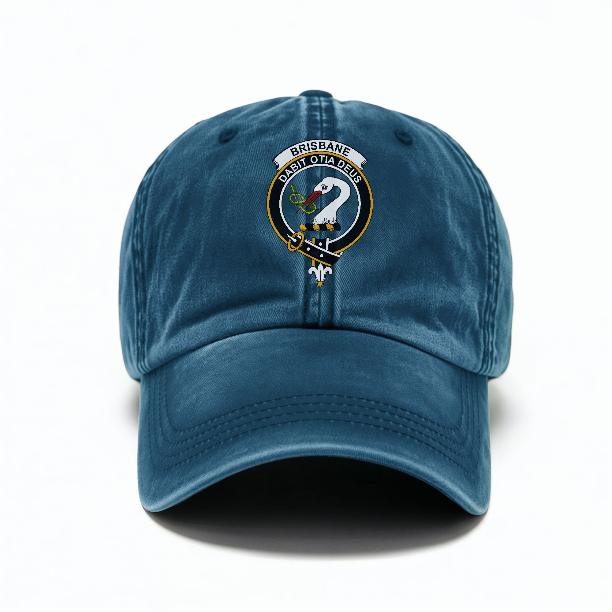 Brisbane Crest Washed Classic Cap