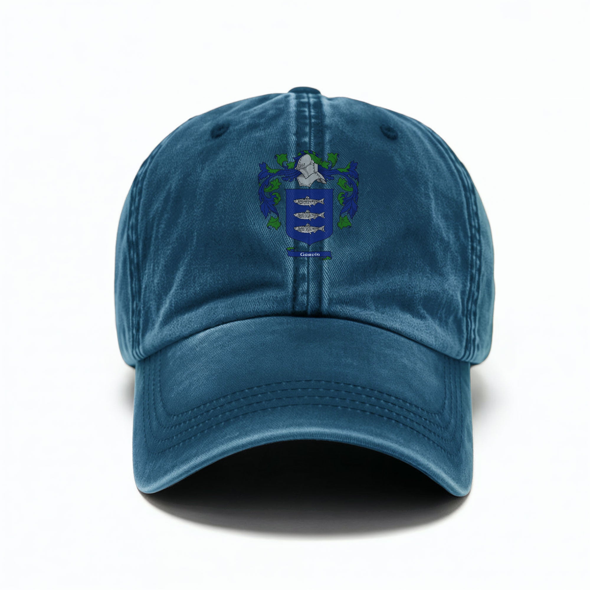 Garvin Coat of Arms Washed Classic Cap