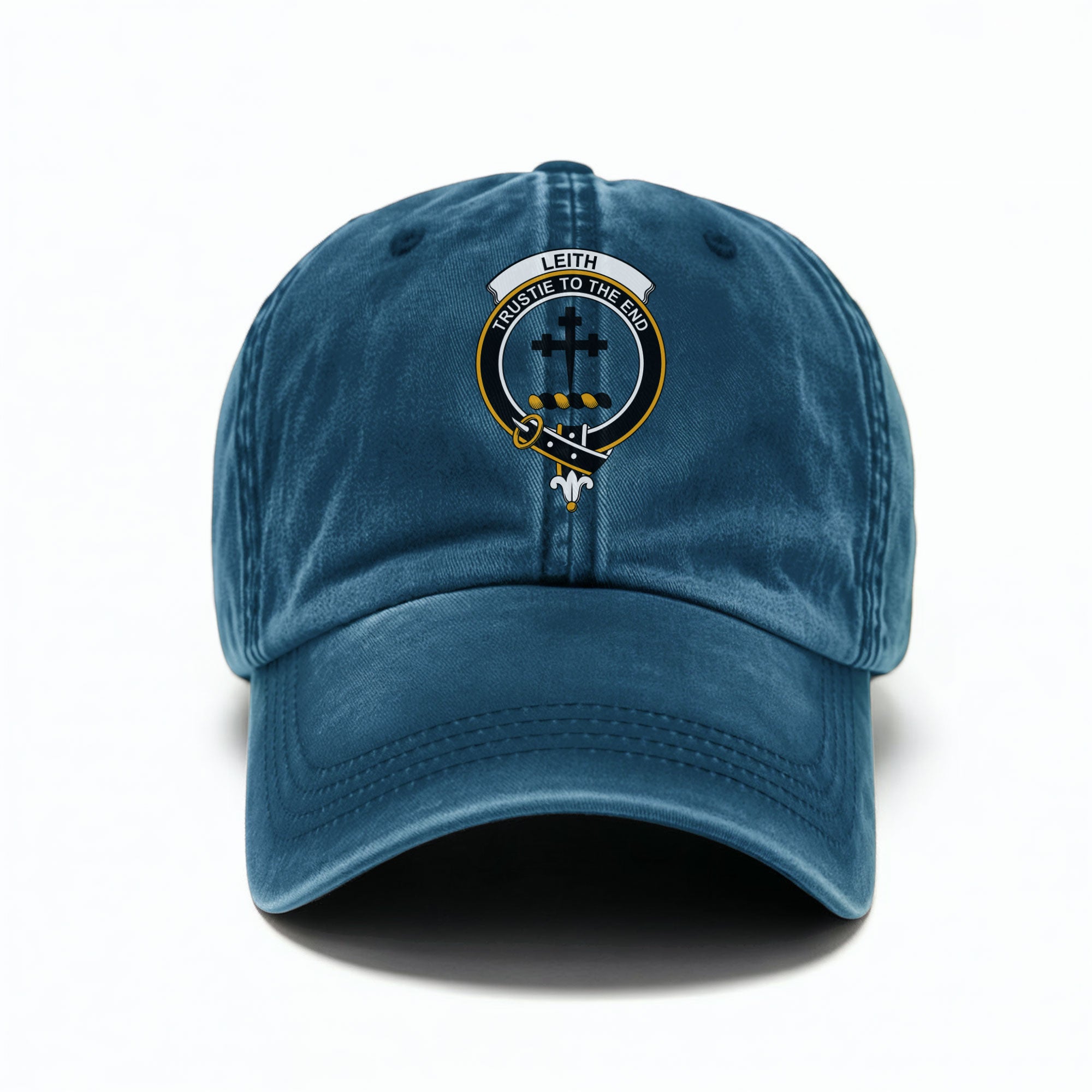 Leith Crest Washed Classic Cap