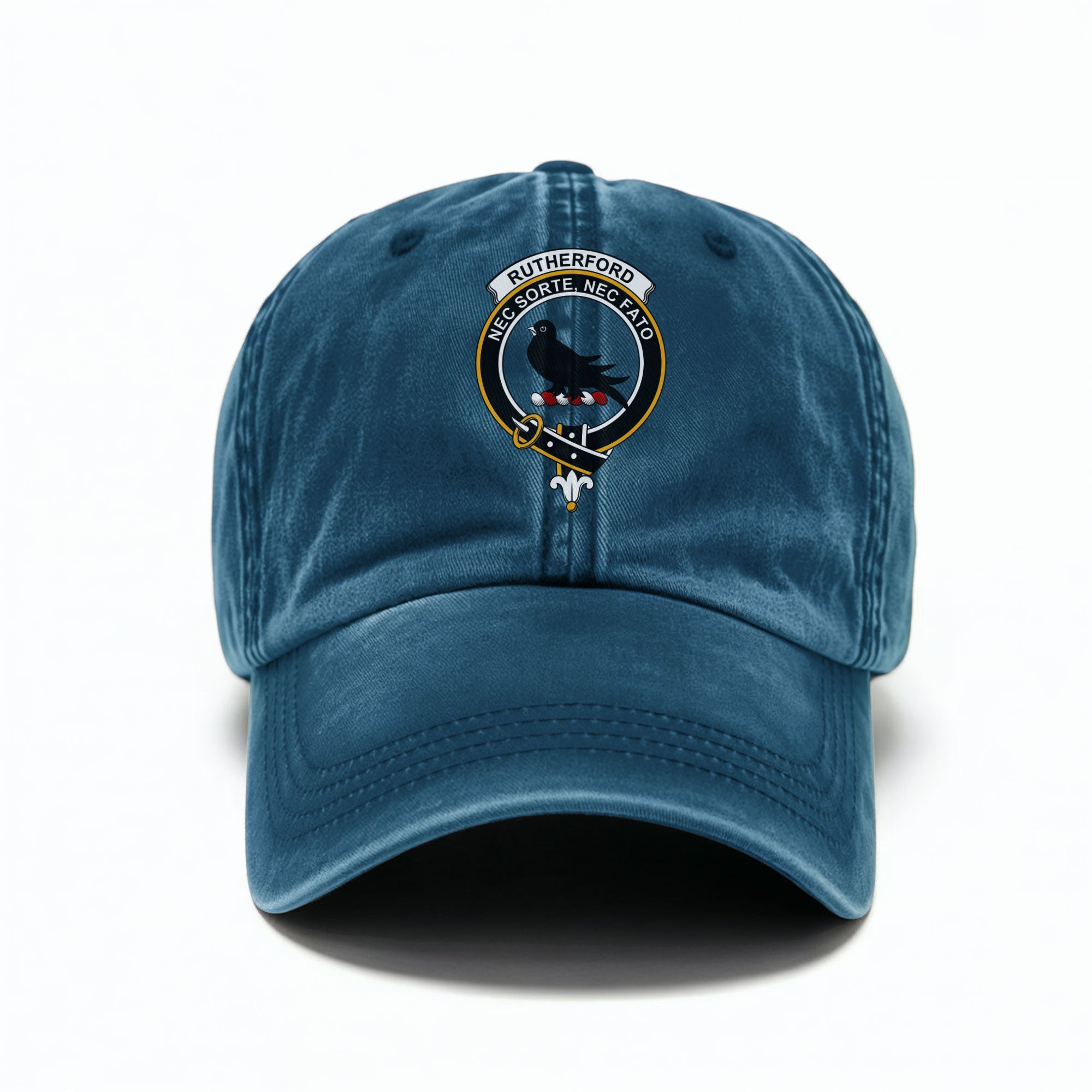 Rutherford Crest Washed Classic Cap