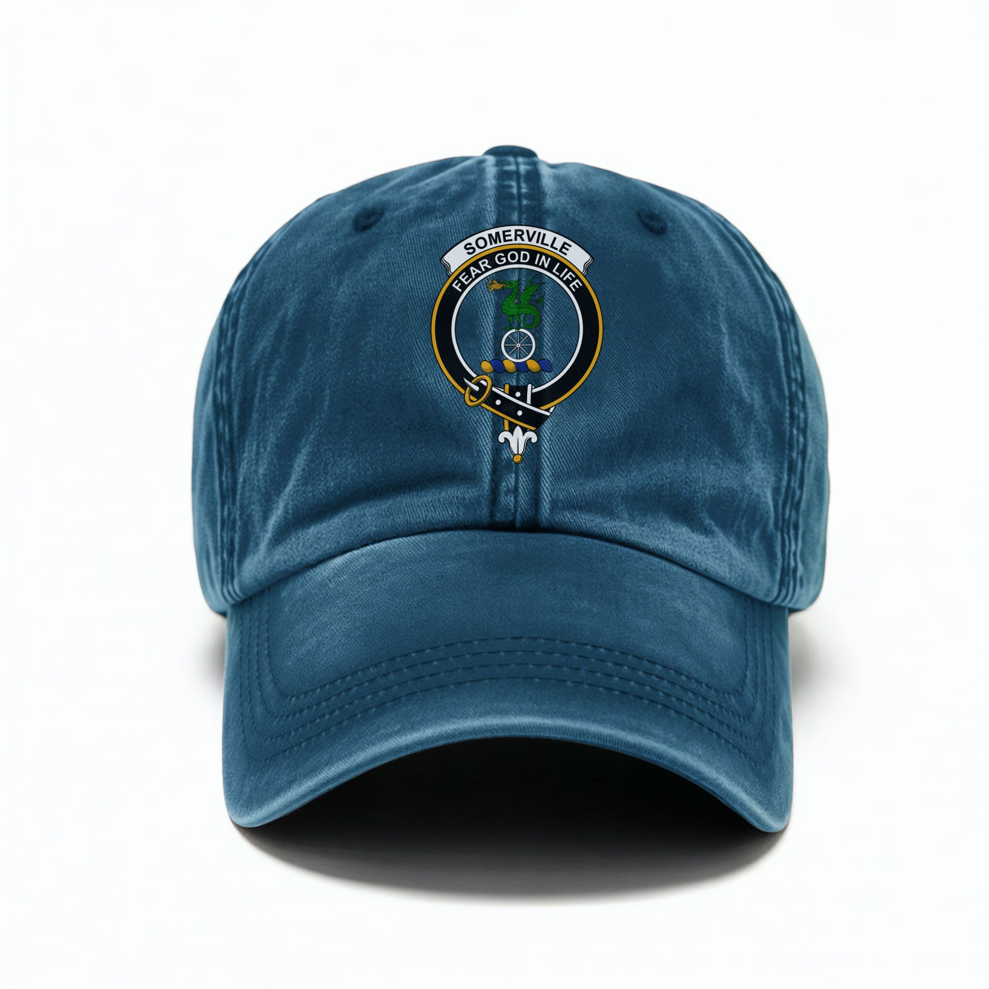 Somerville Crest Washed Classic Cap
