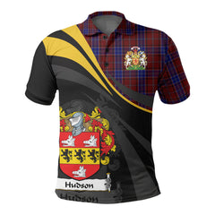 Hudson Tartan Polo Shirt - Royal Coat Of Arms Style