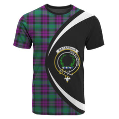 MacArthur – Milton Tartan Crest T-shirt - Circle Style