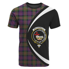 MacDonald Modern Tartan Crest T-shirt - Circle Style