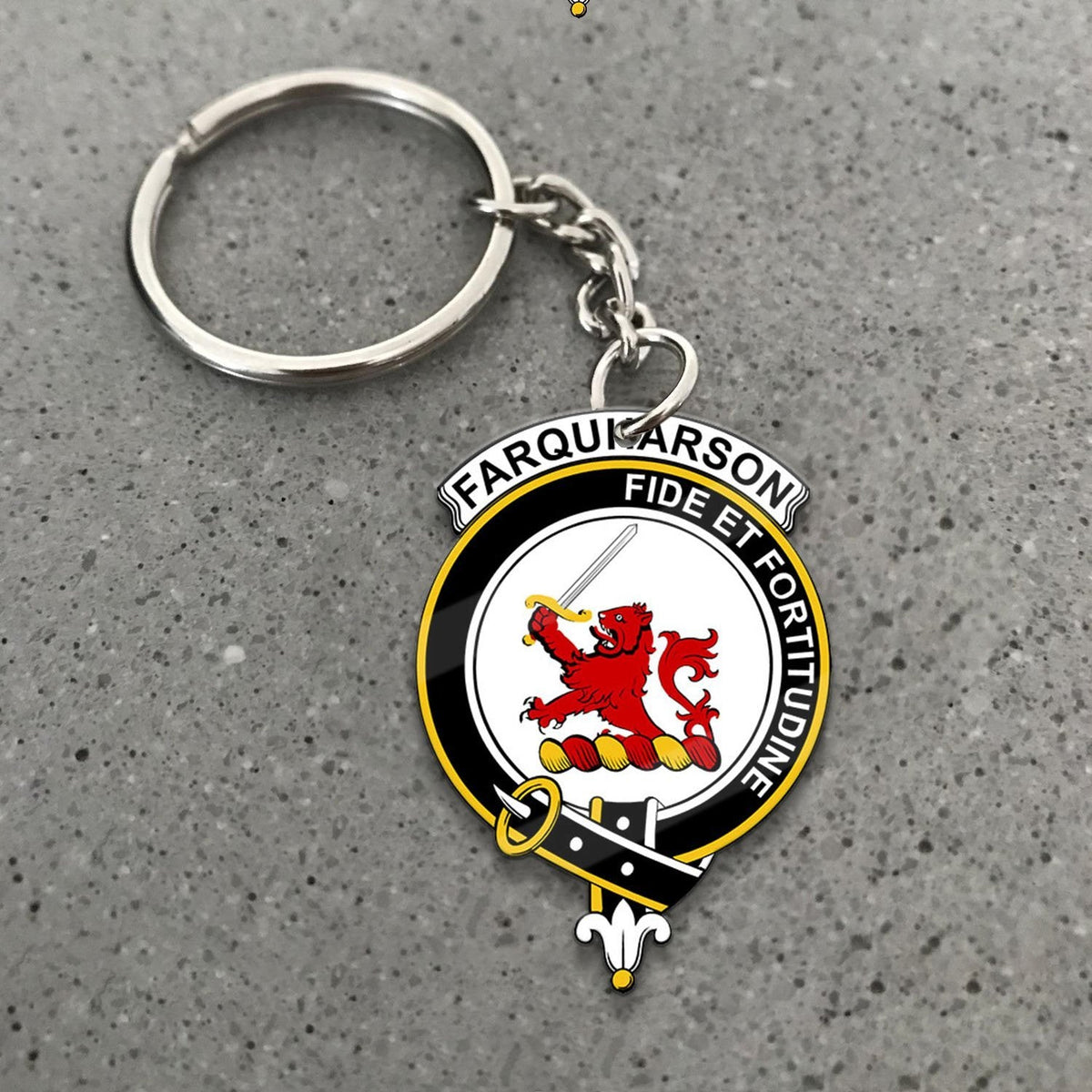 Farquharson Crest Keychain