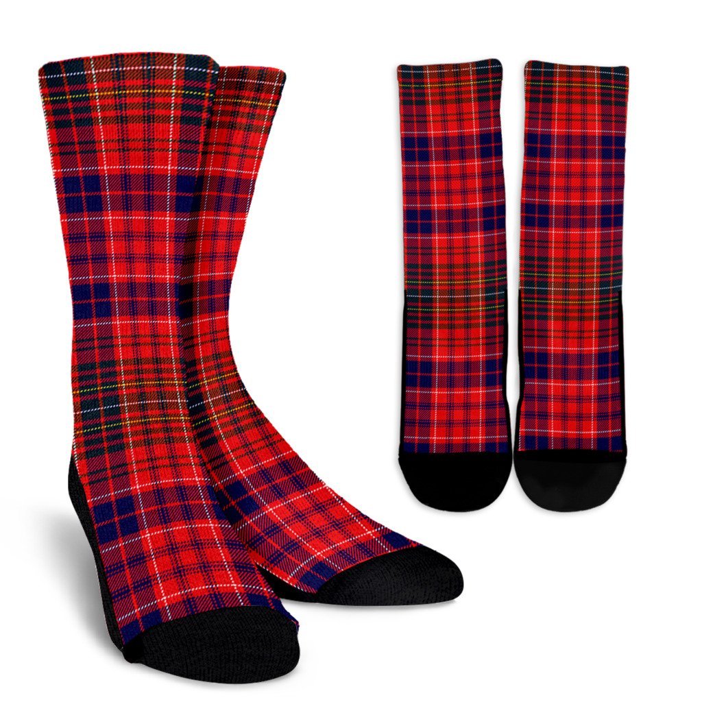 Lumsden Modern Tartan Crew Socks