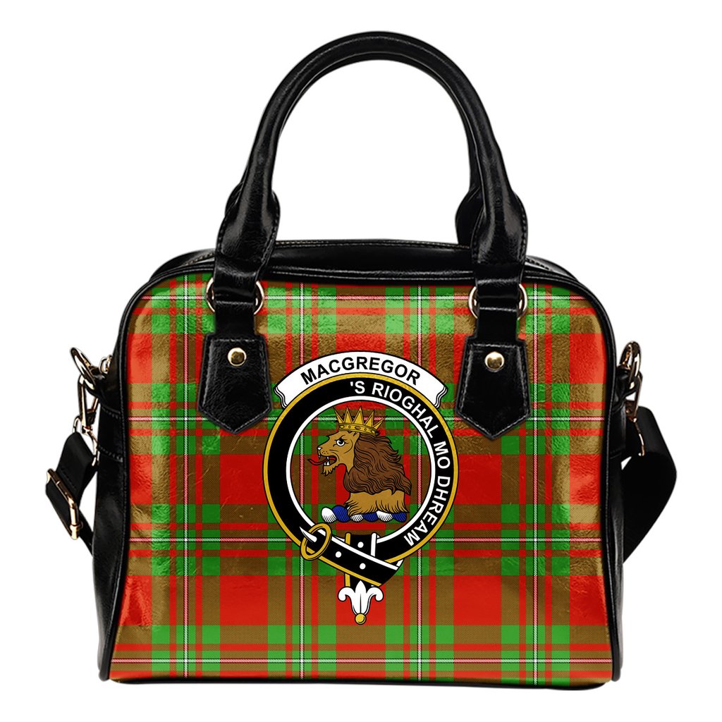 MacGregor Modern Tartan Crest Shoulder Handbags