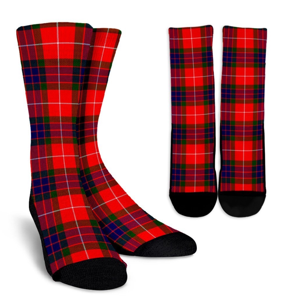 Fraser Modern Tartan Crew Socks