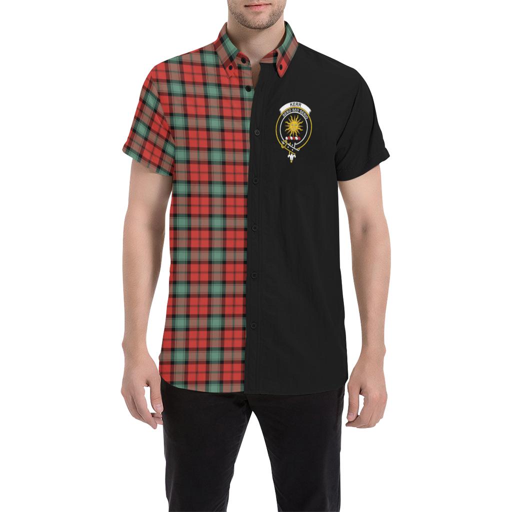 Kerr Ancient Tartan Crest Men Shirt