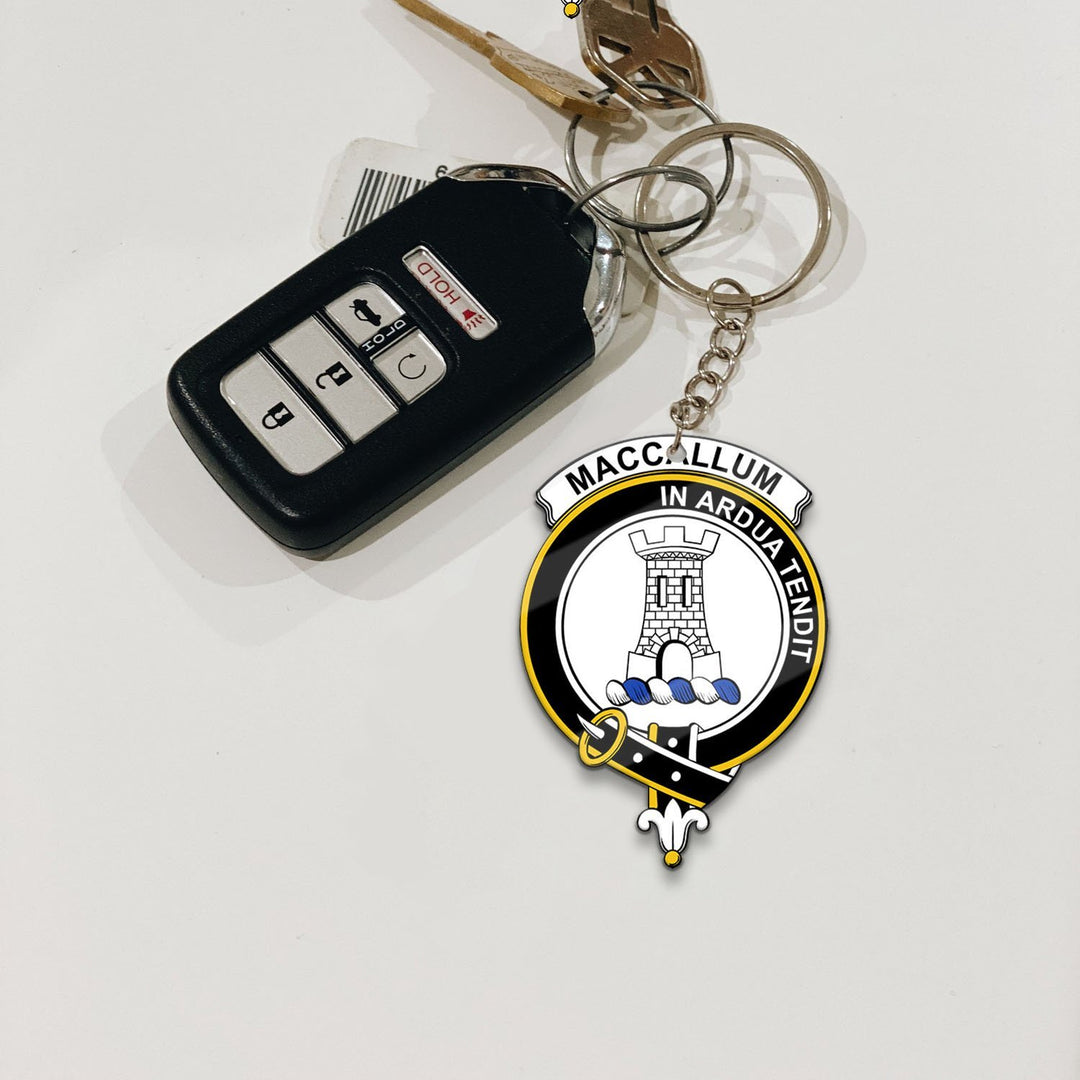 MacCallum Crest Keychain
