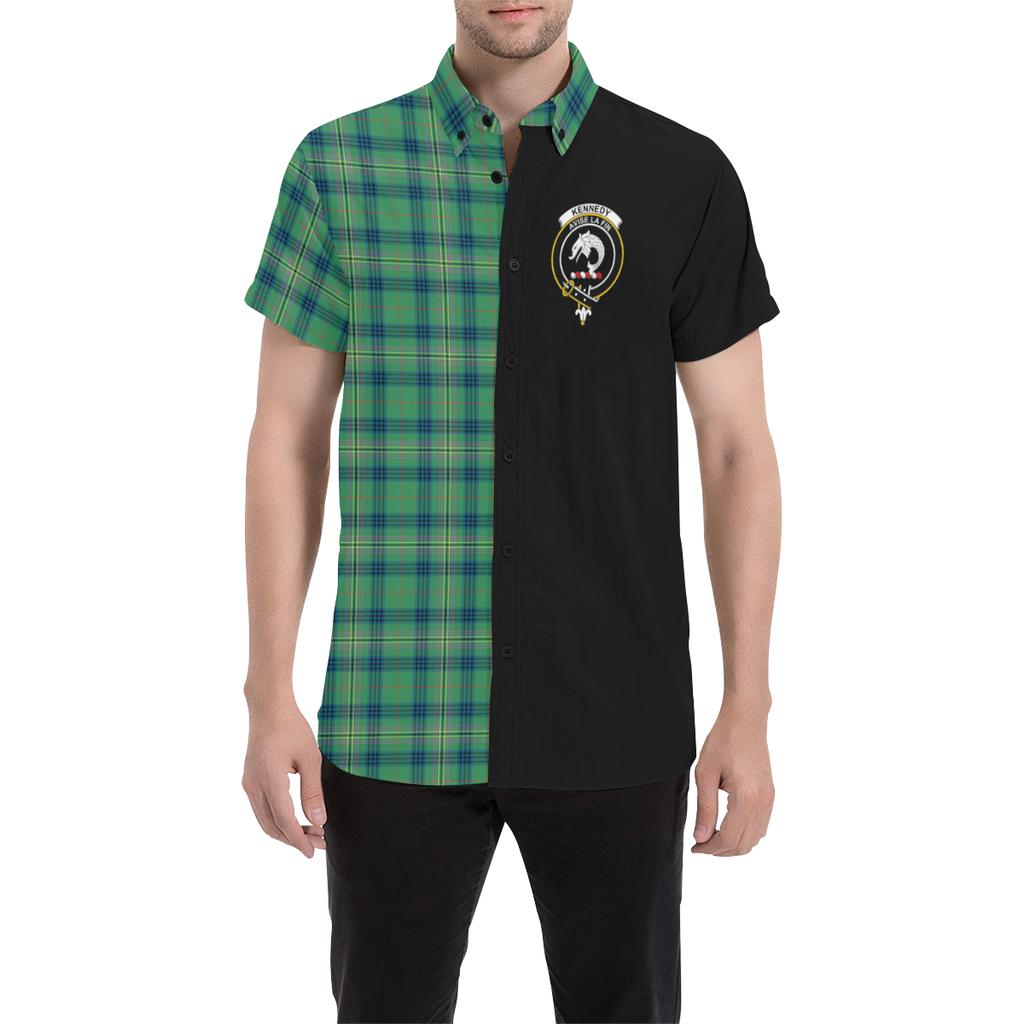 Kennedy Ancient Tartan Crest Men Shirt