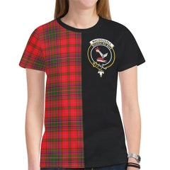 MacDougall Family Modern Tartan T-shirt Half - In Me Style
