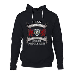 MacDonell Family Tartan - 2D Unisex Hoodie