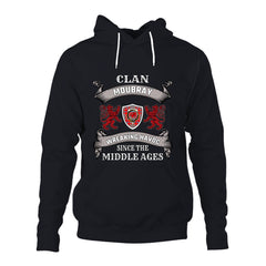 Moubray Family Tartan - 2D Unisex Hoodie