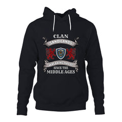 Sandilands Family Tartan - 2D Unisex Hoodie