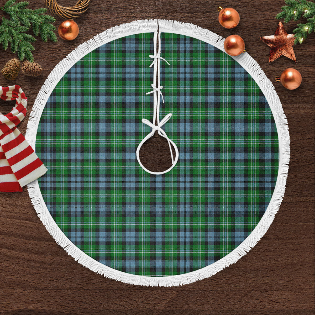 Arbuthnot Ancient Tartan Christmas Tree Skirt