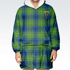 Johnson Ancient Tartan Hoodie Blanket