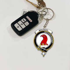 MacNicol (of Scorrybreac) Crest Keychain
