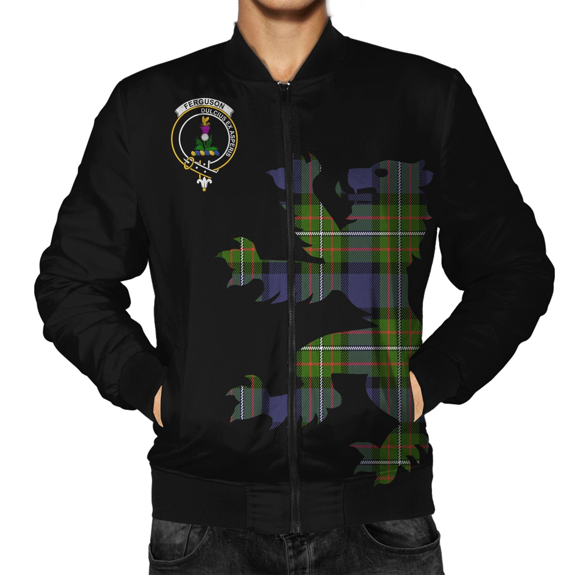 Ferguson Tartan Bomber Jacket Lion & Thistle