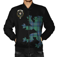 Shaw of Sauchie Tartan Bomber Jacket Lion & Thistle