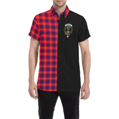 Hamilton Family Modern Tartan Crest Men Shirt