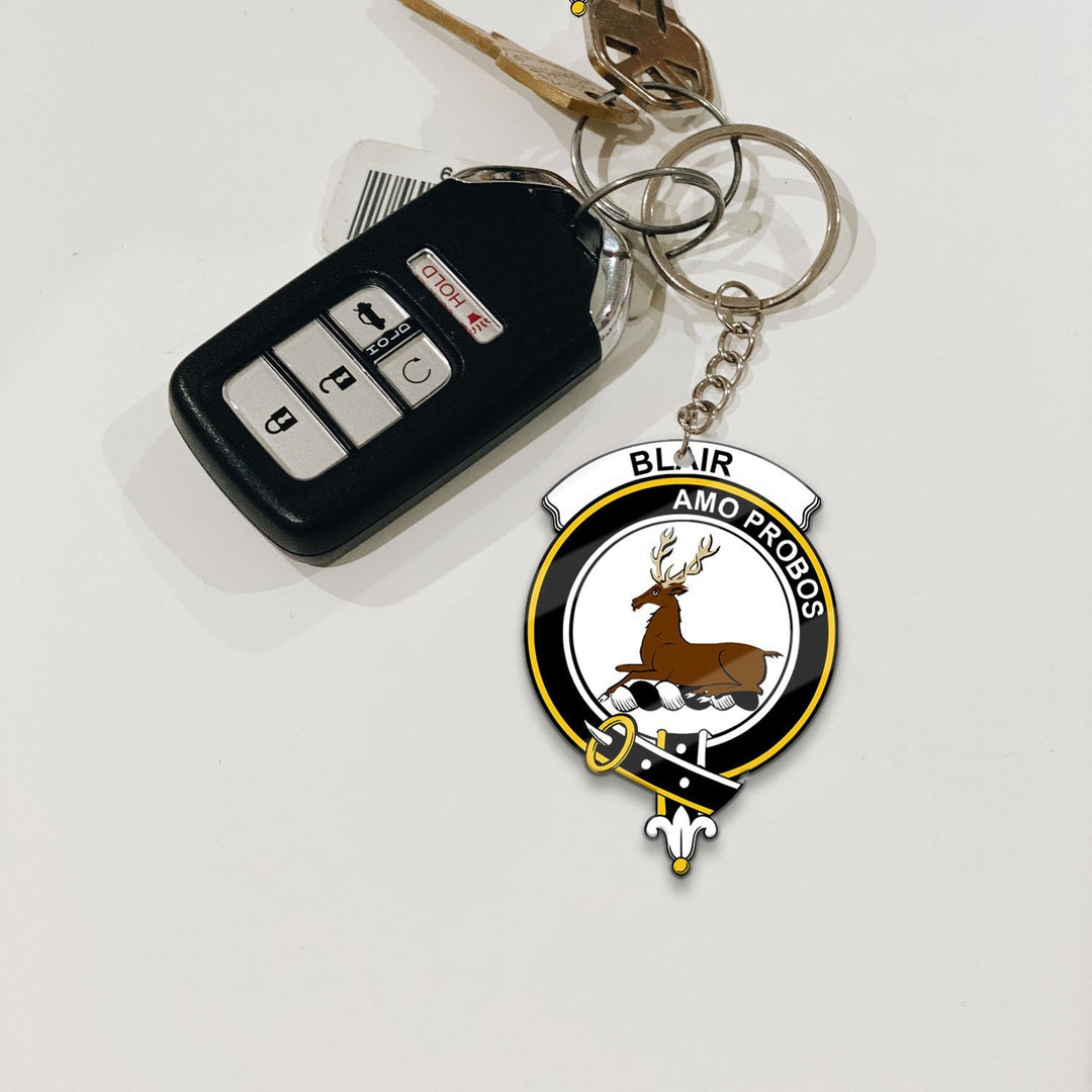 Blair Crest Keychain