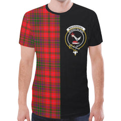 MacDougall Family Modern Tartan T-shirt Half - In Me Style