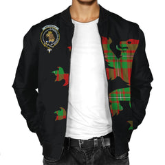 MacGregor Tartan Bomber Jacket Lion & Thistle