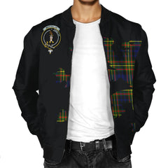 MacLellan Tartan Bomber Jacket Lion & Thistle