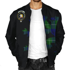Oliphant Tartan Bomber Jacket Lion & Thistle