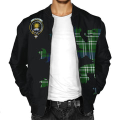 Purves Tartan Bomber Jacket Lion & Thistle