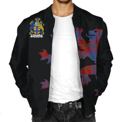 Witherspoon Tartan Bomber Jacket Lion & Thistle