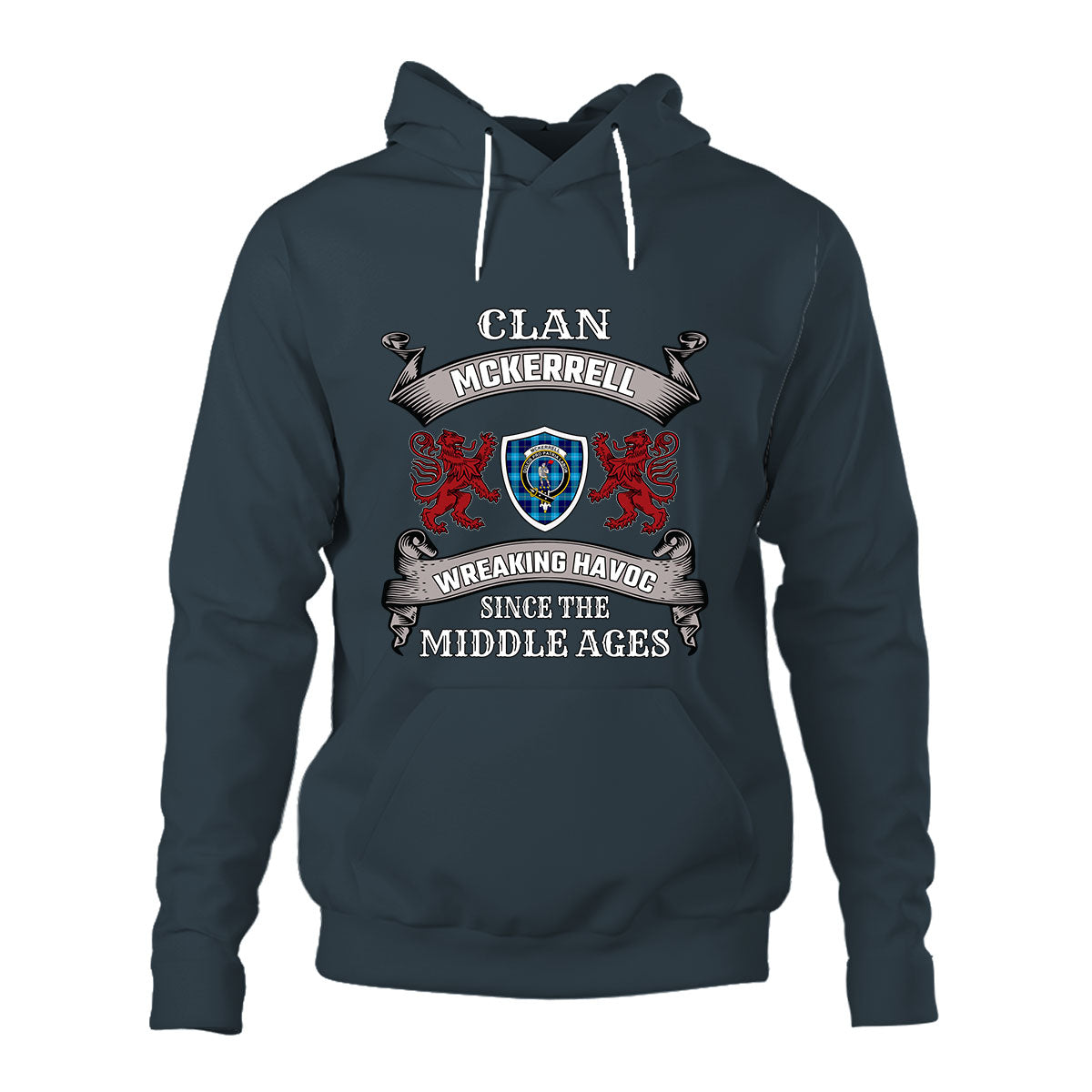 McKerrell Family Tartan - 2D Unisex Hoodie
