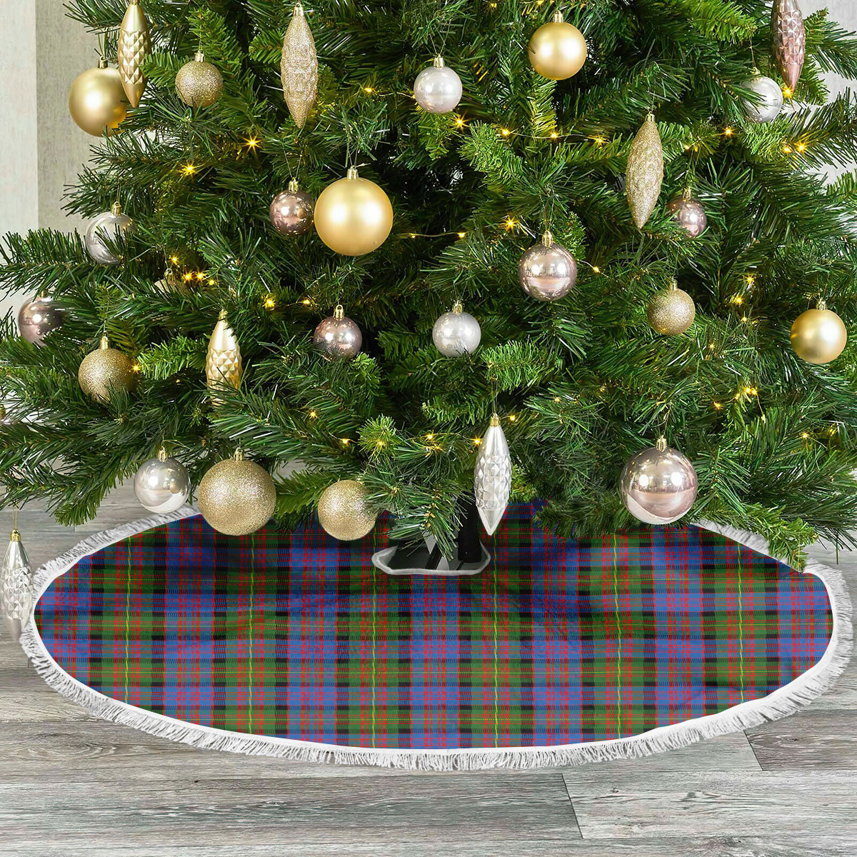 Carnegie Ancient Tartan Christmas Tree Skirt