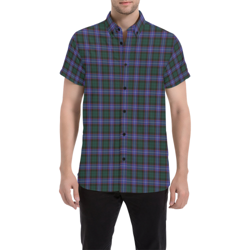 Hunter Tartan Crest Men Shirt