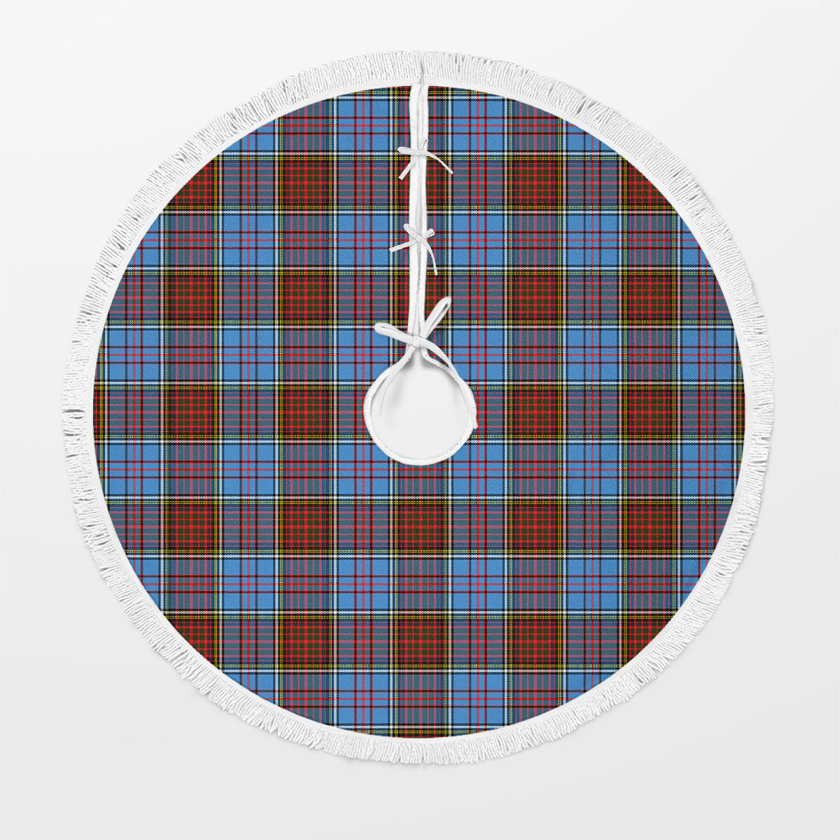 Anderson Modern Tartan Christmas Tree Skirt