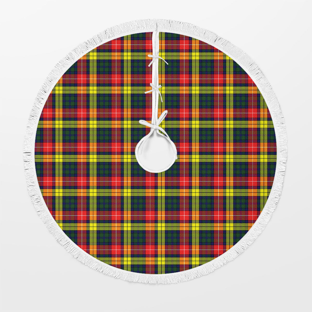 Buchanan Modern Tartan Christmas Tree Skirt