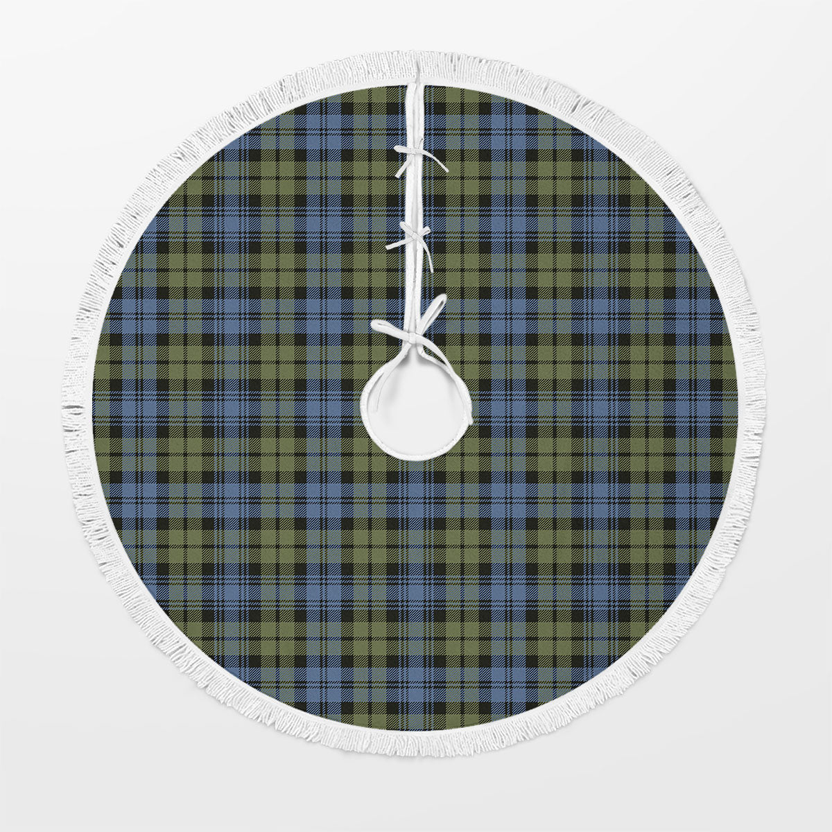 Campbell Faded Tartan Christmas Tree Skirt