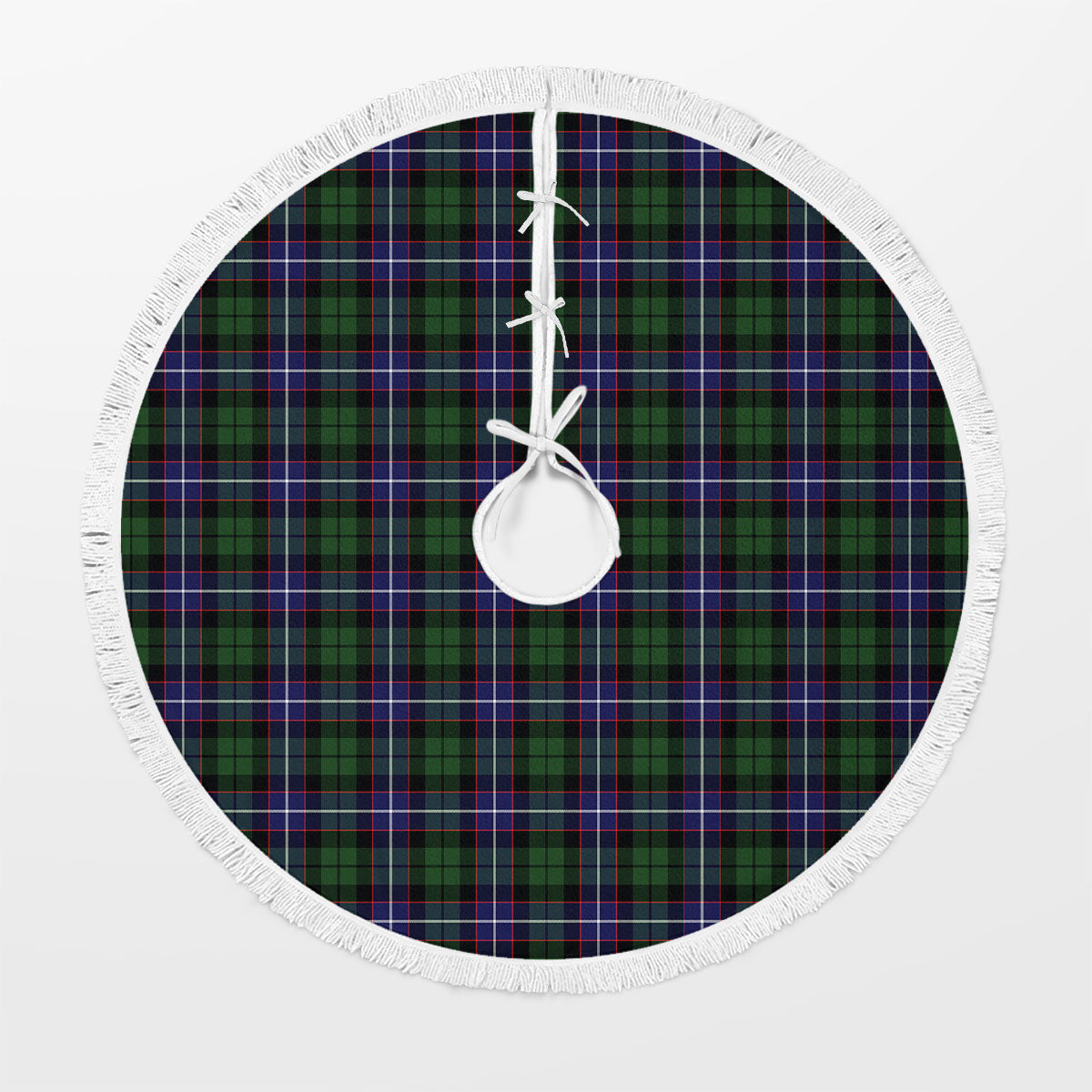Galbraith Modern Tartan Christmas Tree Skirt