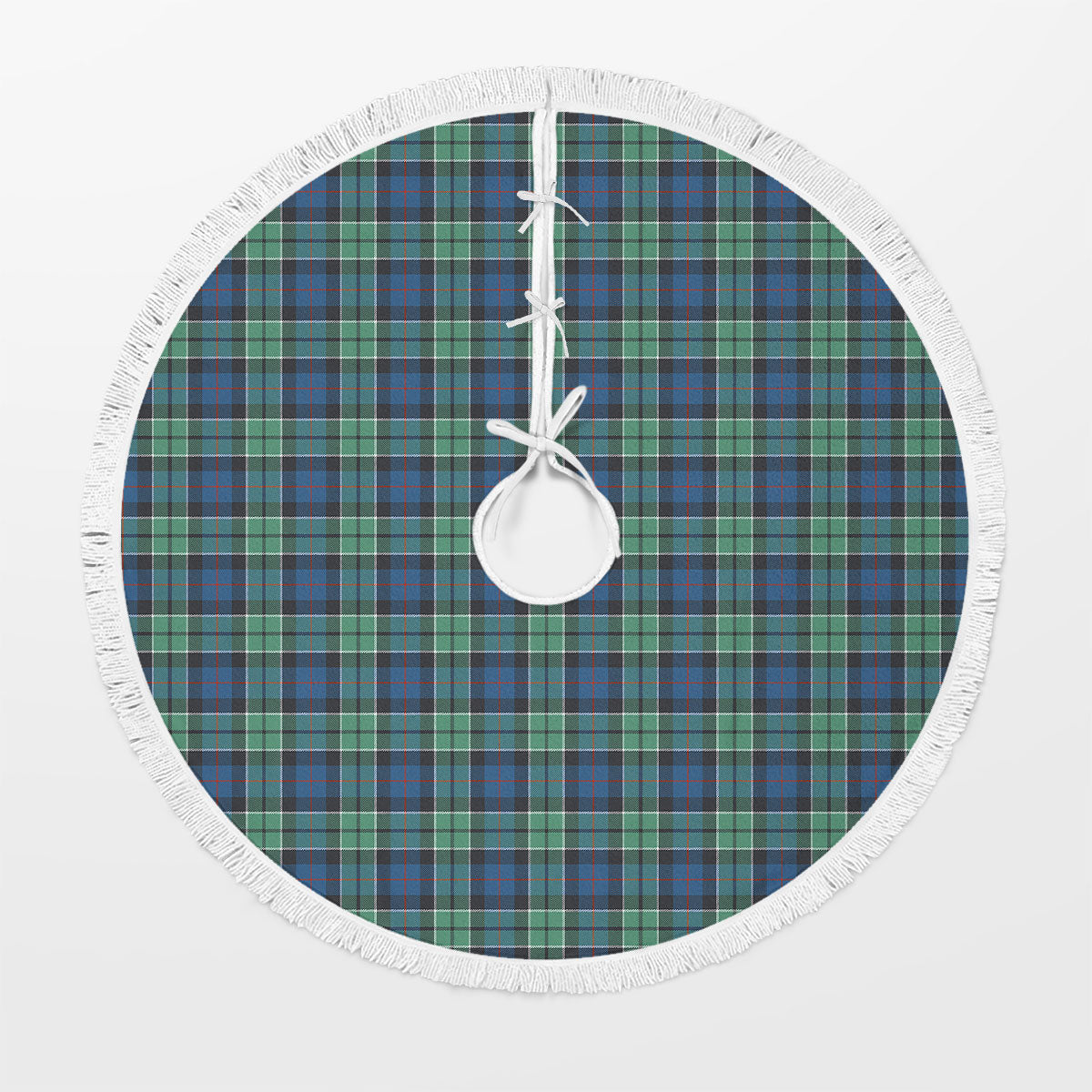 Leslie Hunting Ancient Tartan Christmas Tree Skirt