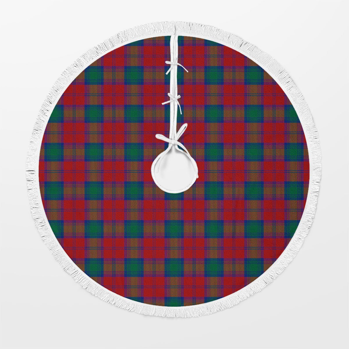 Lindsay Modern Tartan Christmas Tree Skirt