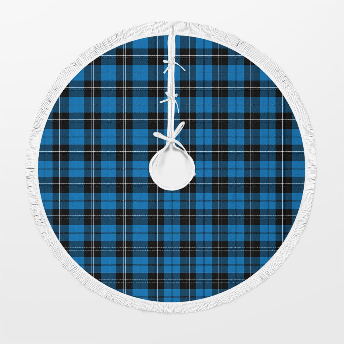 Ramsay Blue Ancient Tartan Christmas Tree Skirt