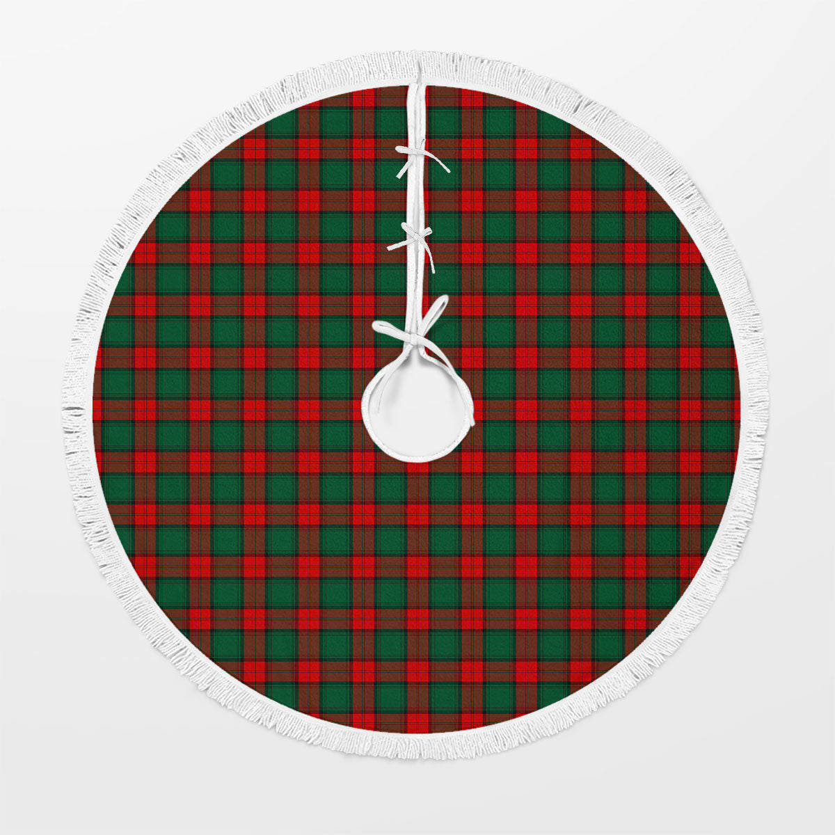 Stewart Atholl Modern Tartan Christmas Tree Skirt