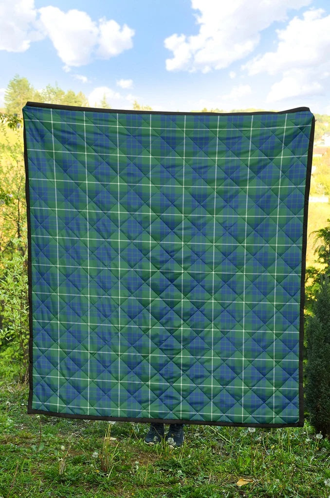 Hamilton Hunting Ancient Family Tartan Quilt