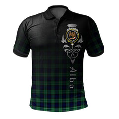 Abercrombie (Abercromby) Modern Tartan Polo Shirt - Alba Celtic Style