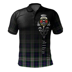 Californian MacLeod Tartan Polo Shirt - Alba Celtic Style