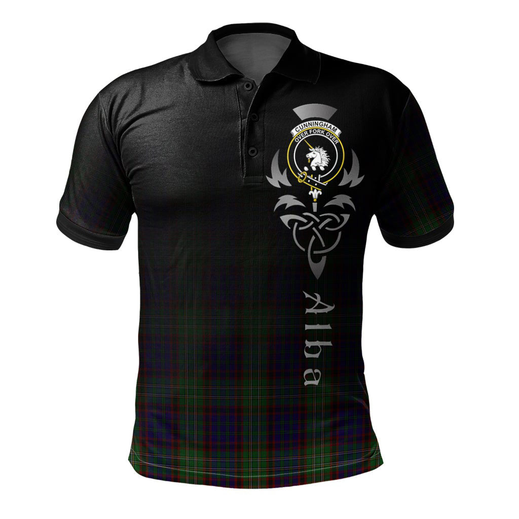 Cunningham Hunting Tartan Polo Shirt - Alba Celtic Style