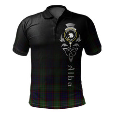 Cunningham Hunting Tartan Polo Shirt - Alba Celtic Style
