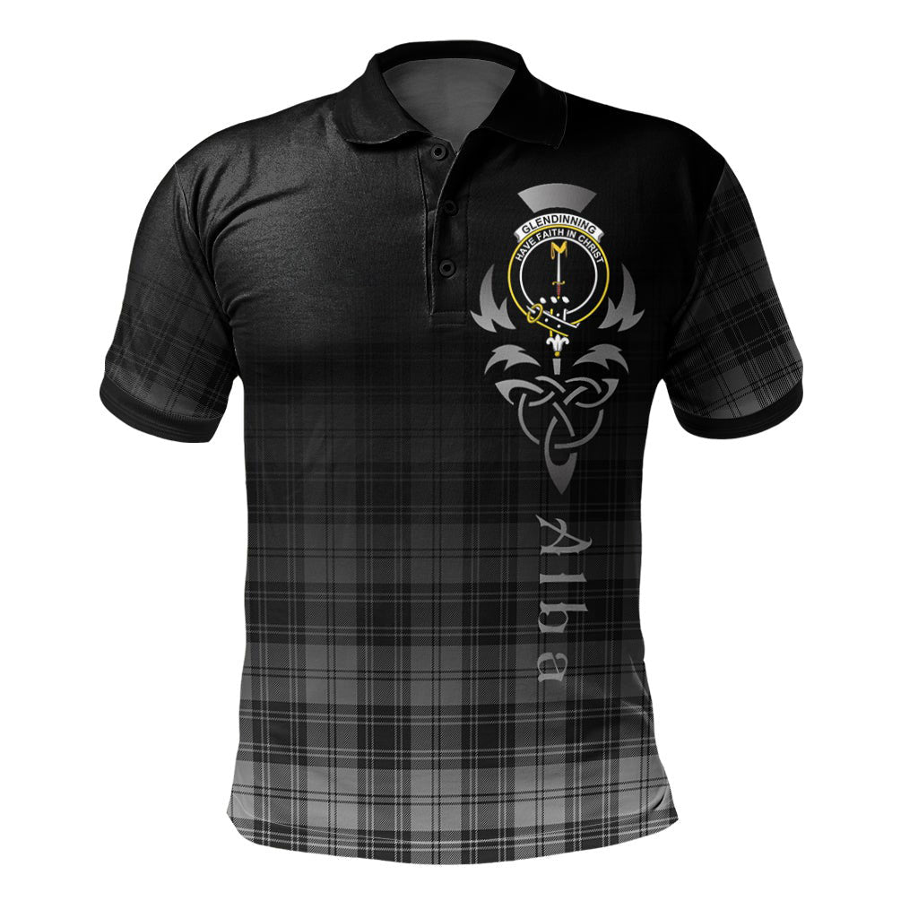 Glendinning Tartan Polo Shirt - Alba Celtic Style
