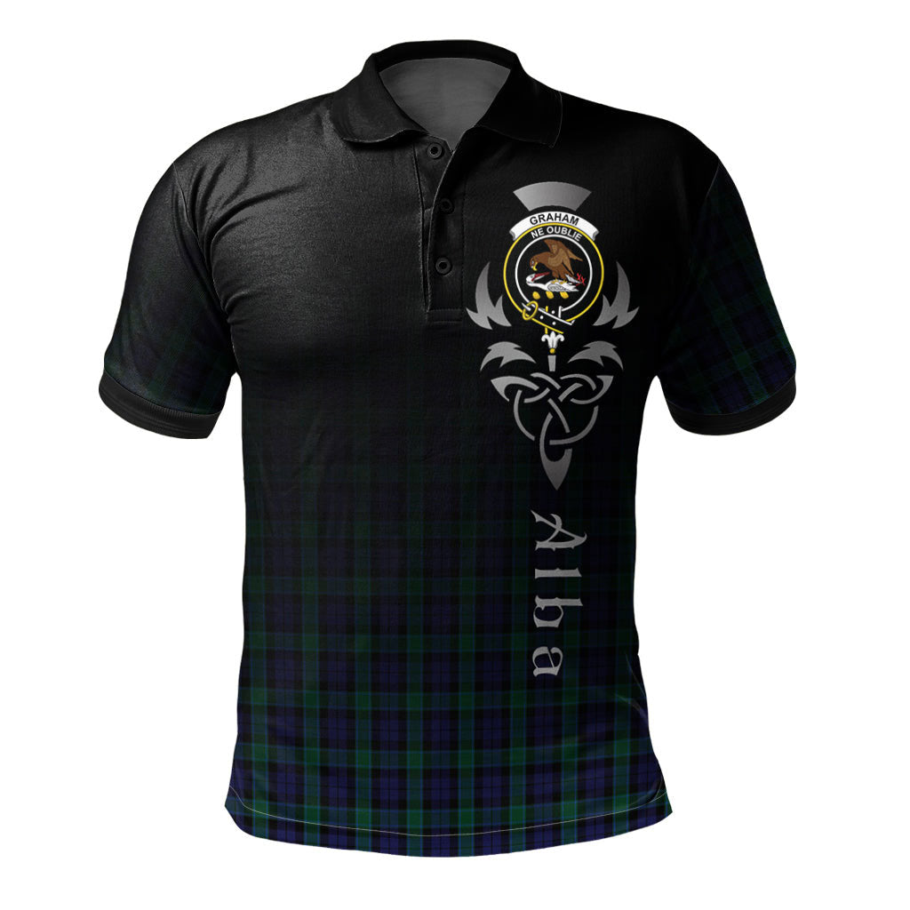 Graham of Menteith Tartan Polo Shirt - Alba Celtic Style